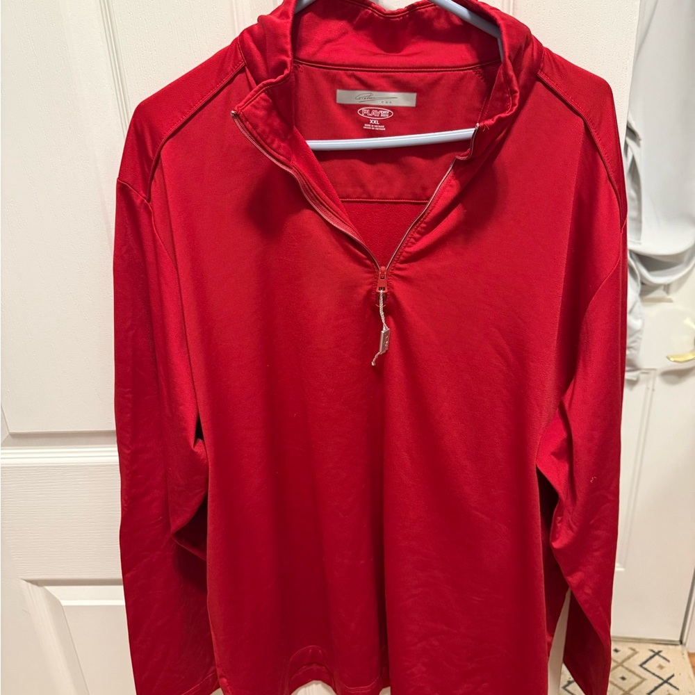 Guy Harvey Red Zip Up Sweater